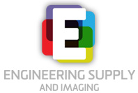 colorful squares with rounded edges behind an uppercase E with the business name at the bottom